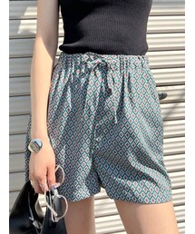 EMODA | 【セットアップ着用可】リラックスハイウエストショートパンツ(その他パンツ)