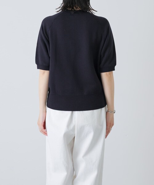 かぐれ（カグレ）の「コットンリヨセル半袖スウェット（スウェット・レディース・LIGHT GRAY/OATMEAL/NAVY・Free）」の21枚目の写真