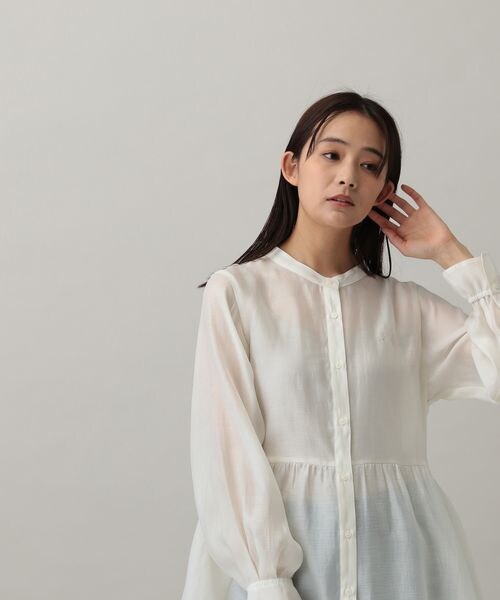 GLOBAL WORK（グローバルワーク）の「MATINEE LINE/リボン付きペプラム