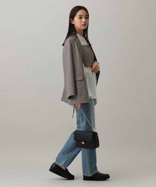 GLOBAL WORK（グローバルワーク）の「MATINEE LINE/リボン付きペプラム