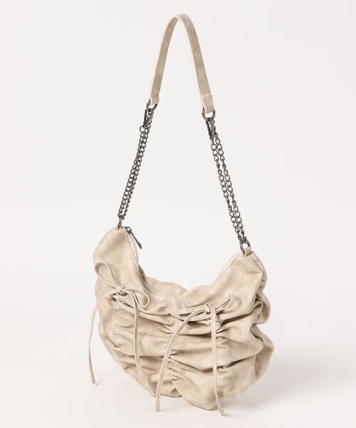 Heather（ヘザー）の「WリボンギャザーショルダーBAG（）」 - WEAR
