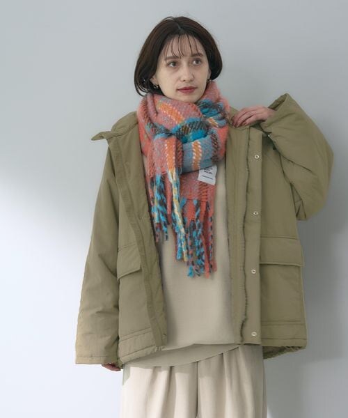 studio CLIP（スタディオクリップ）の「多機能スタンドカラーミドルコート（ジャケット/アウター・レディース・ブラック19/ナチュラル51/モカ59・F）」の18枚目の写真