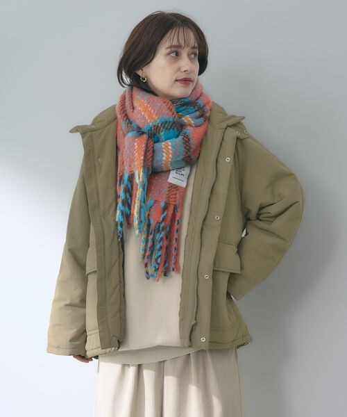 studio CLIP（スタディオクリップ）の「多機能スタンドカラーミドルコート（ジャケット/アウター・レディース・ブラック19/ナチュラル51/モカ59・F）」の17枚目の写真