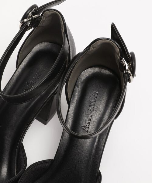 Andemiu（アンデミュウ）の「セパレートヒールパンプス（シューズ・アイボリー(08)/ブラック(09)/ベージュ(52)・S(22.0~22.5)WEB限定/M(23.0~23.5)/L(24.0~24.5)）」の19枚目の写真