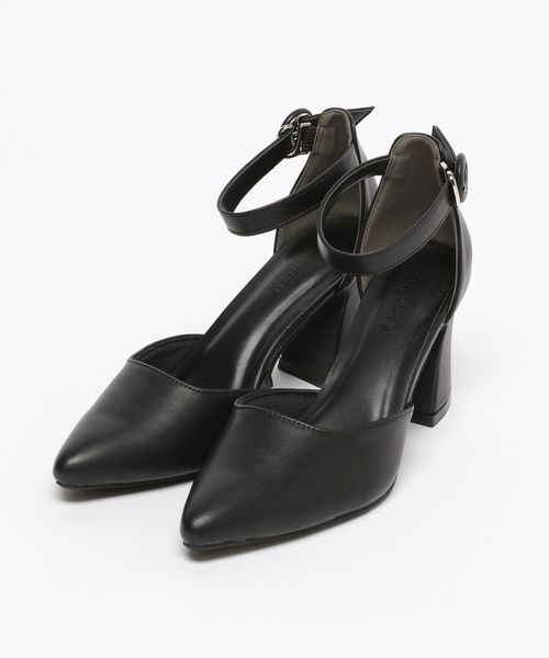 Andemiu（アンデミュウ）の「セパレートヒールパンプス（シューズ・アイボリー(08)/ブラック(09)/ベージュ(52)・S(22.0~22.5)WEB限定/M(23.0~23.5)/L(24.0~24.5)）」の9枚目の写真