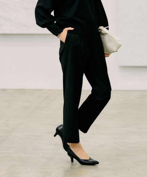 GLOBAL WORK（グローバルワーク）の「ウツクシルエットプレミアムスリムテーパードパンツ/147669（）」 - WEAR
