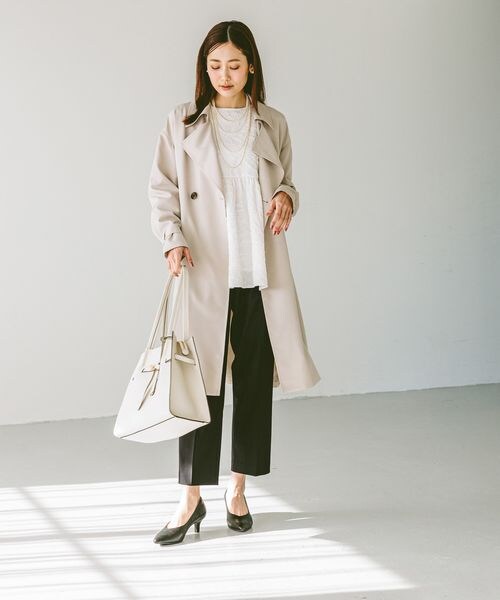 GLOBAL WORK（グローバルワーク）の「ウツクシルエットプレミアムスリムテーパードパンツ/147669（）」 - WEAR