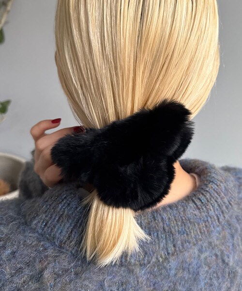 Lattice（Lattice）の「ファークリップ（バレッタ/ヘアクリップ・レディース・ブラウン/ブラック/アイボリー・FREE）」の3枚目の写真