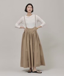 25SS Curensology コットンナイロンタックワンピース Curensology（カレンソロジー）の「コットンナイロンタック