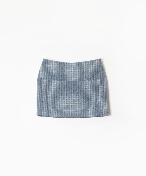 LIMITED TWEED MINI SKIRT