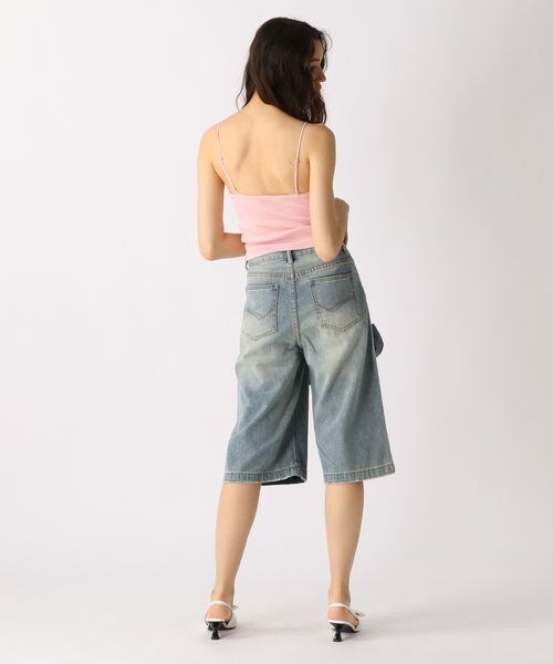 FOREVER 21（フォーエバー トゥエンティーワン）の「カップ付きリブキャミソール（アンダーウェア・オフホワイト05/ブラック09/チャコール18/ピンク20・S/M/L）」の7枚目の写真