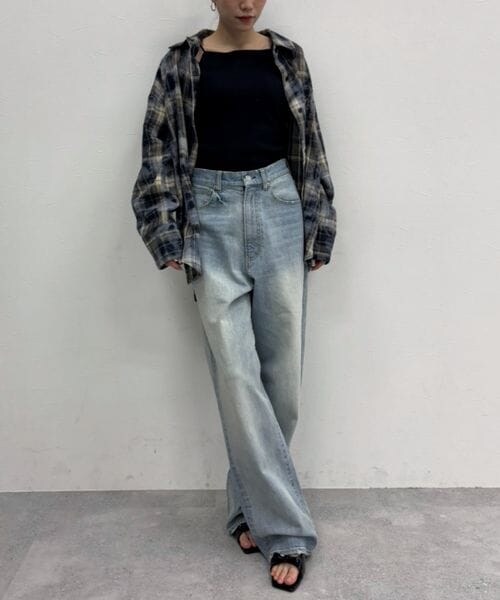 FOREVER 21（フォーエバー トゥエンティーワン）の「カップ付きリブキャミソール（アンダーウェア・オフホワイト05/ブラック09/チャコール18/ピンク20・S/M/L）」の15枚目の写真