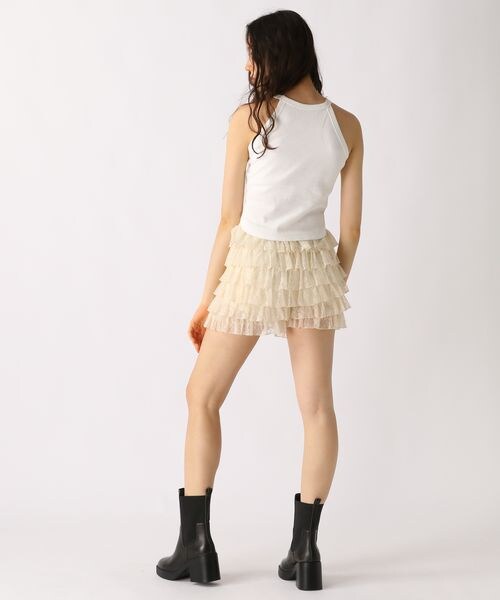 FOREVER 21（フォーエバー トゥエンティーワン）の「カップ付きアメスリタンクトップ（アンダーウェア・オフホワイト05/ブラック09/チャコール18/ピンク20・S/M）」の7枚目の写真