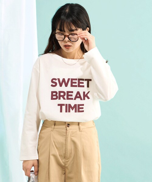 CIAOPANIC TYPY(チャオパニックティピー)の「【2025年S/S新作】梨地シアーアソートロゴTee(Tシャツ/カットソー・レディース・ホワイト/ホワイトその他1/ホワイトその他2・ONE)」の3枚目の写真