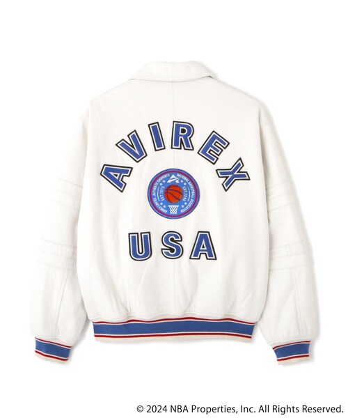 AVIREX(アヴィレックス)の「《AVIREX × NBA》ALL TEAM JACKET / オールチーム ジャケット / アヴィレックス(ジャケット/アウター・ホワイト・M/L/XL/2XL)」の12枚目の写真