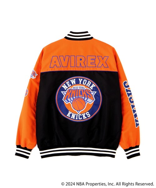 AVIREX NYC アビレックス ナイロンアワードジャケット 2XL AVIREX 30%OFF セール！AVIREX(アヴィレックス) 《AVIREX X MLB