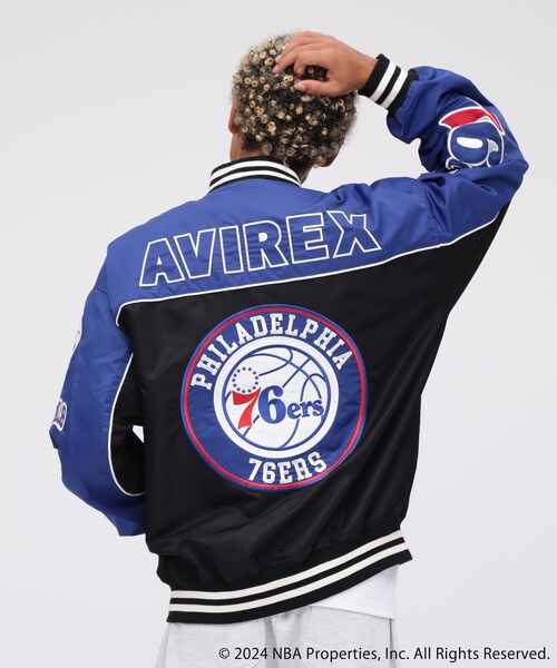AVIREX（アヴィレックス）の「《AVIREX × NBA》NYLON JACKET
