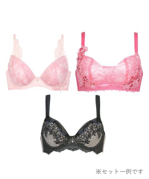WACOAL（ワコール）の「Wing Lesiage 3枚セット/PB9865(B-E)（その他・レディース・マルチカラー・B70/B75/B80/C65/C70/C75/C80/D65/D70/D75/D80/E65/E70/E75/E80/E85）」の6枚目の写真
