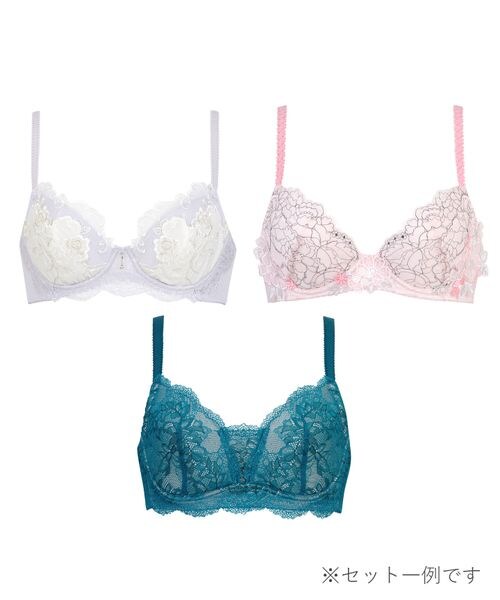 WACOAL（ワコール）の「Wing Lesiage 3枚セット/PB9865(B-E)（その他・レディース・マルチカラー・B70/B75/B80/C65/C70/C75/C80/D65/D70/D75/D80/E65/E70/E75/E80/E85）」の5枚目の写真