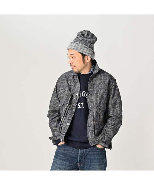 45R（フォーティファイブアール）の「算崩しジャカードデニムの908G