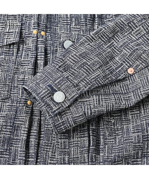 45R（フォーティファイブアール）の「算崩しジャカードデニムの908G