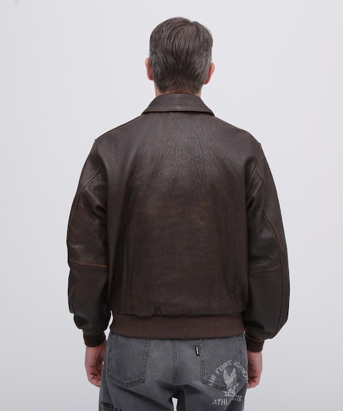 AVIREX ベロアブルゾン AVIREX（アヴィレックス）の「《50th Anniversary》A-2 BLOUSON