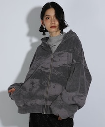 HARE（ハレ）の「ガラZIPパーカー（その他）」