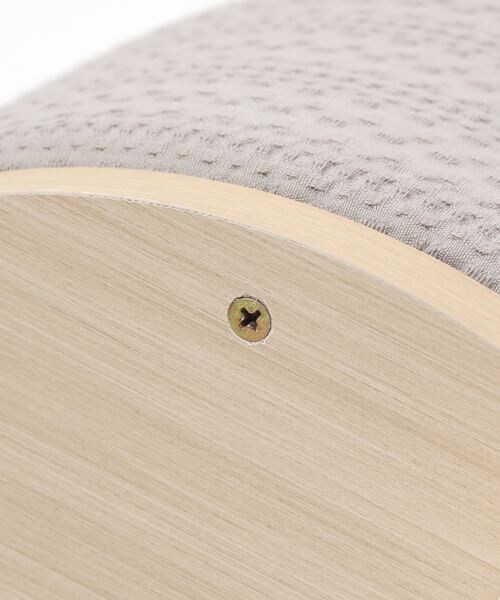 LAKOLE（ラコレ）の「ファブリックスツール[ワッフル]（その他・グレー(15)/グリーン(70)/ブルー(80)・F）」の10枚目の写真