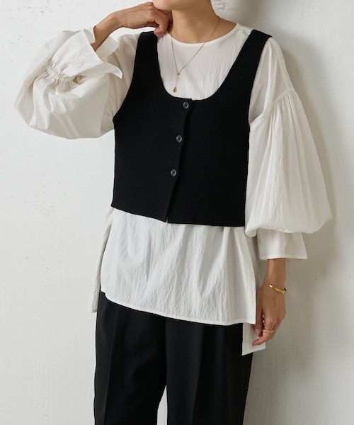 BEARDSLEY（ビアズリー）の「《LIVETART》 前後ニットビスチェ（ニット