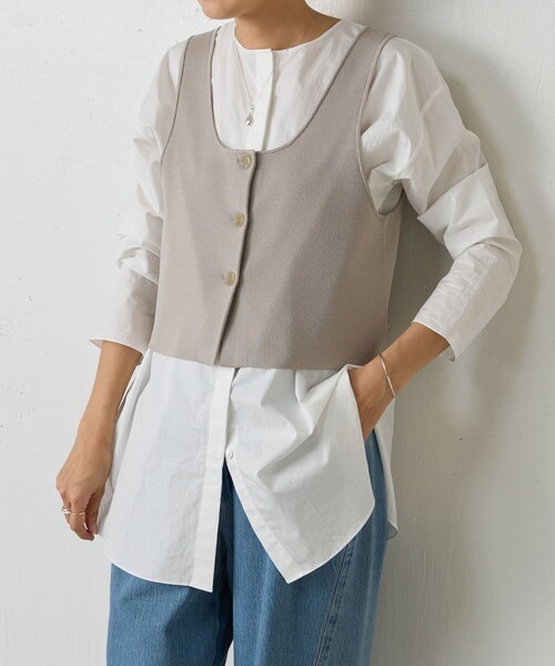 BEARDSLEY（ビアズリー）の「《LIVETART》 前後ニットビスチェ（ニット