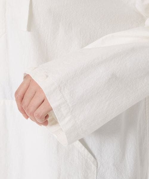 BABYLONE(バビロン)の「フード付きシャツプルオーバー(トップス・ホワイト10/サックス85・FREE)」の21枚目の写真