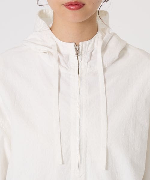 BABYLONE(バビロン)の「フード付きシャツプルオーバー(トップス・ホワイト10/サックス85・FREE)」の19枚目の写真