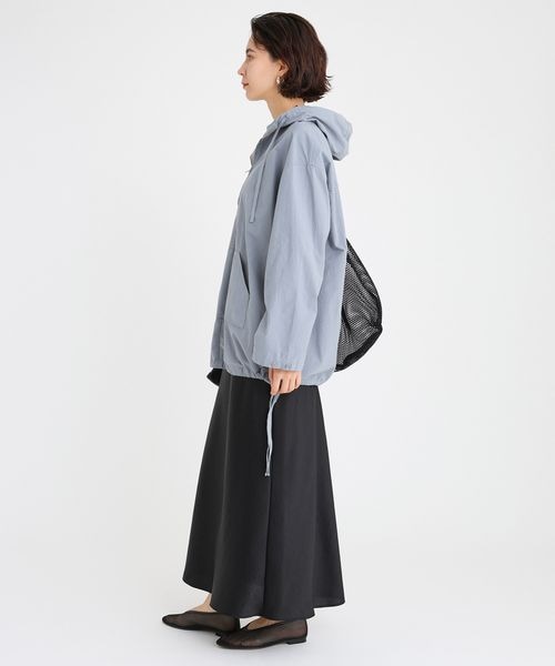 BABYLONE(バビロン)の「フード付きシャツプルオーバー(トップス・ホワイト10/サックス85・FREE)」の13枚目の写真