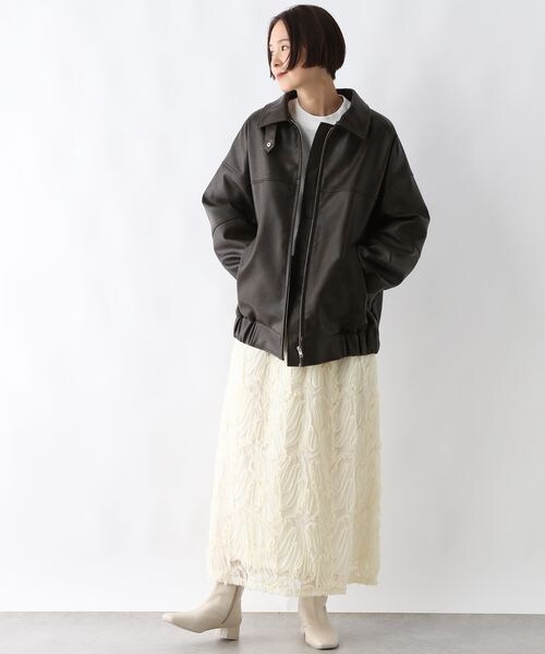 LEPSIM クラフトレーススカート LEPSIM（レプシィム）の「クラフトレーススカート（）」 - WEAR