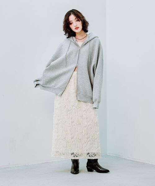 LEPSIM クラフトレーススカート LEPSIM（レプシィム）の「クラフトレーススカート（）」 - WEAR