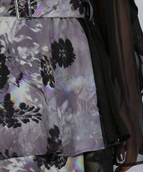 HARE(ハレ)の「リフレクションフラワーキャミワンピース(ワンピース/ドレス・グレー11/ブルー85・FREE)」の22枚目の写真