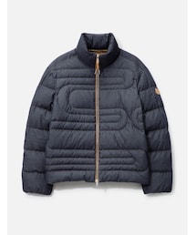 MONCLER（モンクレール）の「Xiaohai Snake-Quilted Denim Short Down Jacket（その他・メンズ）」