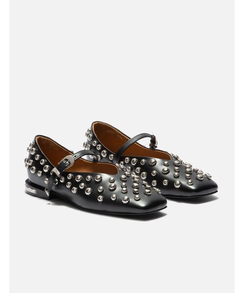 TOGA PULLA（トーガ　プルラ）の「SQUARE TOE STRAP PUMPS（その他・レディース・Black・EU 36/EU 37/EU 38/EU 39/EU 40）」の4枚目の写真