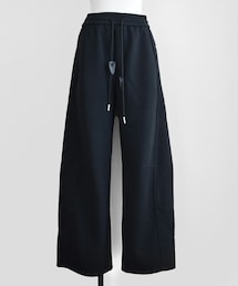 Marient | カットワークカーブスウェットPT(スウェットパンツ)