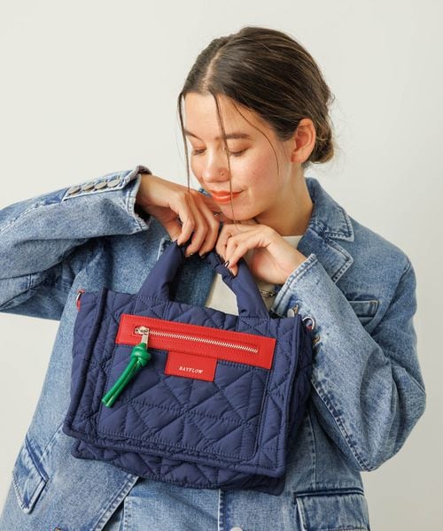 BAYFLOW パッファースクエアショルダーバッグ BAYFLOW ショルダー