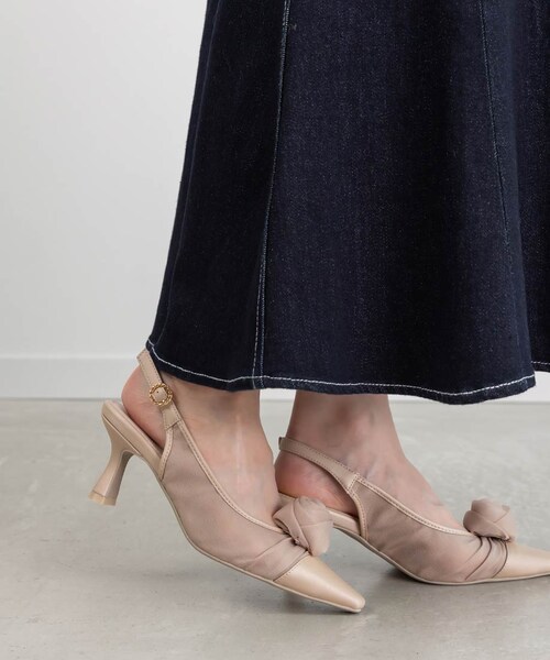 RANDA（ランダ）の「ローズコサージュ付き2WAYバックストラップパンプス（その他・レディース・その他）」の13枚目の写真