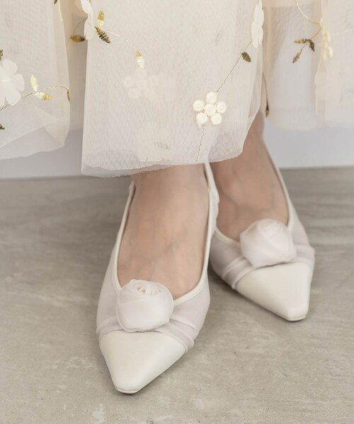 RANDA（ランダ）の「ローズコサージュ付き2WAYバックストラップパンプス（その他・レディース・その他）」の19枚目の写真