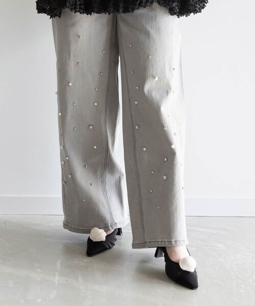 RANDA（ランダ）の「ローズコサージュ付き2WAYバックストラップパンプス（その他・レディース・その他）」の10枚目の写真