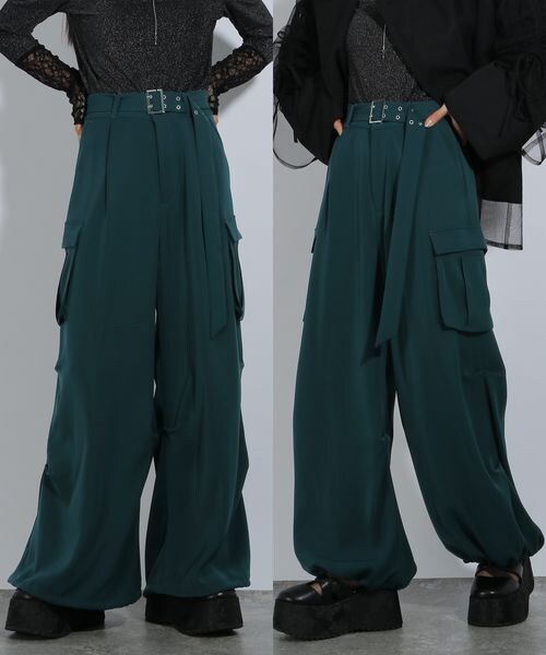 HARE（ハレ）の「2WAYトロミワイドカーゴパンツ（）」 - WEAR