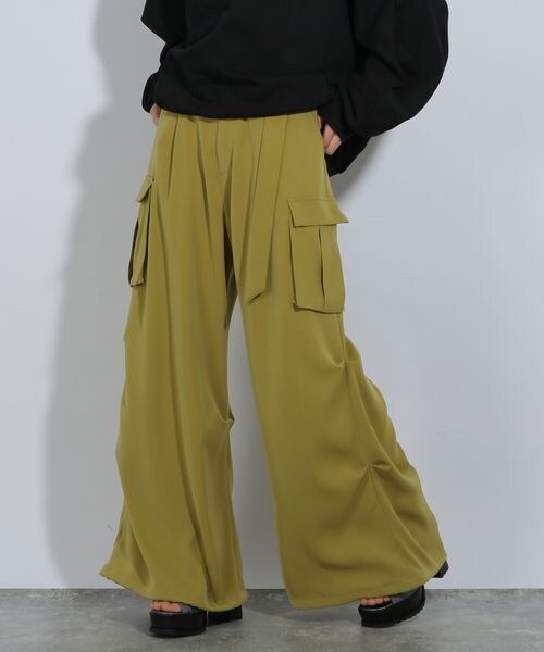 HARE（ハレ）の「2WAYトロミワイドカーゴパンツ（）」 - WEAR