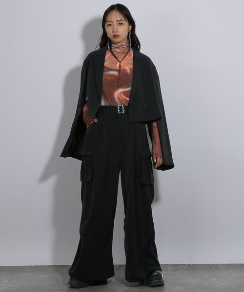 HARE（ハレ）の「2WAYトロミワイドカーゴパンツ（）」 - WEAR