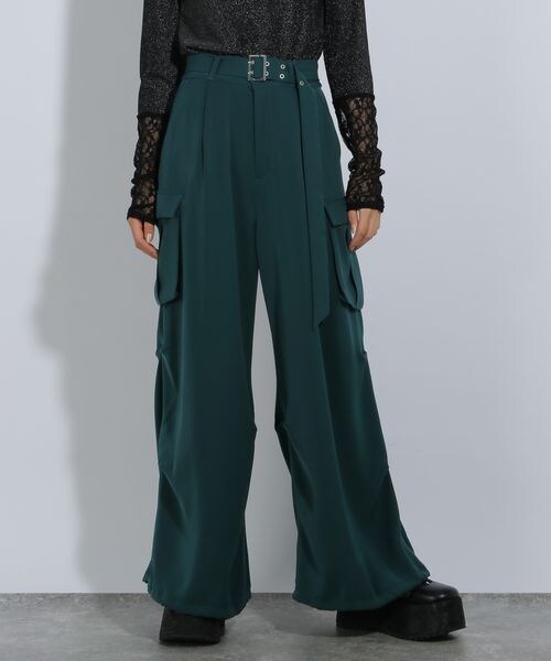 HARE（ハレ）の「2WAYトロミワイドカーゴパンツ（）」 - WEAR