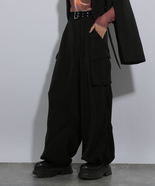 HARE（ハレ）の「2WAYトロミワイドカーゴパンツ（）」 - WEAR