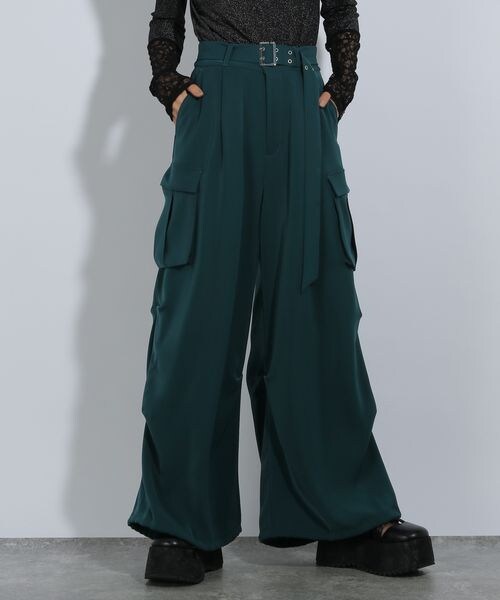 HARE（ハレ）の「2WAYトロミワイドカーゴパンツ（）」 - WEAR