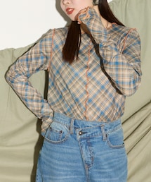 CIAOPANIC TYPY | 【HELLO.SANFRANCISCO】チェックチュールトップス(Tシャツ/カットソー)